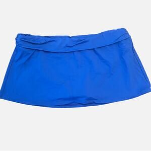 Chaps Blue Bathing Suit Bottom Skirt Woman’s size 12